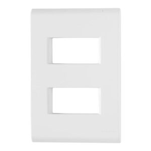 Placa 2 Postos Separados 4×2 com Suporte Liz Tramontina