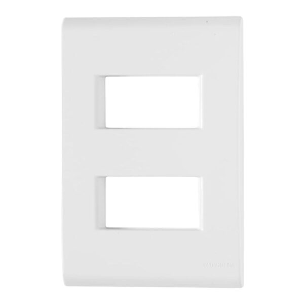 Placa 2 Postos Separados 4×2 com Suporte Liz Tramontina
