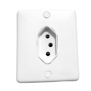 Conjunto Tomada 2P+T 10A 4×2 Box Ilumi