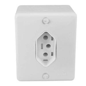 Conjunto Tomada 2P+T 20A 4×2 Box Ilumi