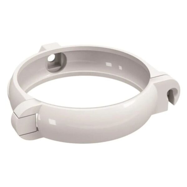 Abraçadeira PVC Classic Branco 10x10cm Odem