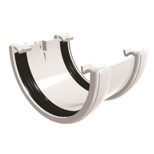 Emenda PVC Classic Branco 10cm Odem