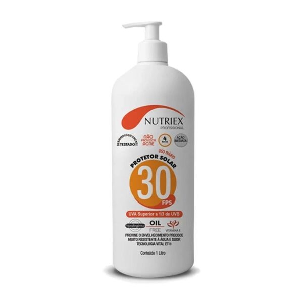 Protetor Solar FPS 30 sem Repelente Nutriex Profissional