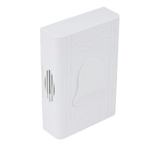 Campainha Ding Dong com Fio Modelo Sino Branca de Embutir DNI