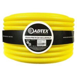 Eletroduto Corrugado Amarelo Adtex