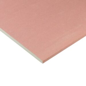 Chapa Drywall RF Rosa 12,5mm 120x180cm Knauf