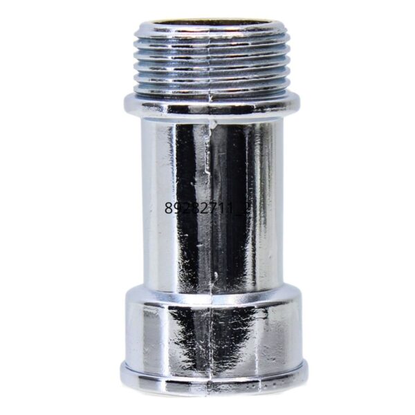 Prolongador Médio Macho Fêmea Roscável Zamac Cromado Garden