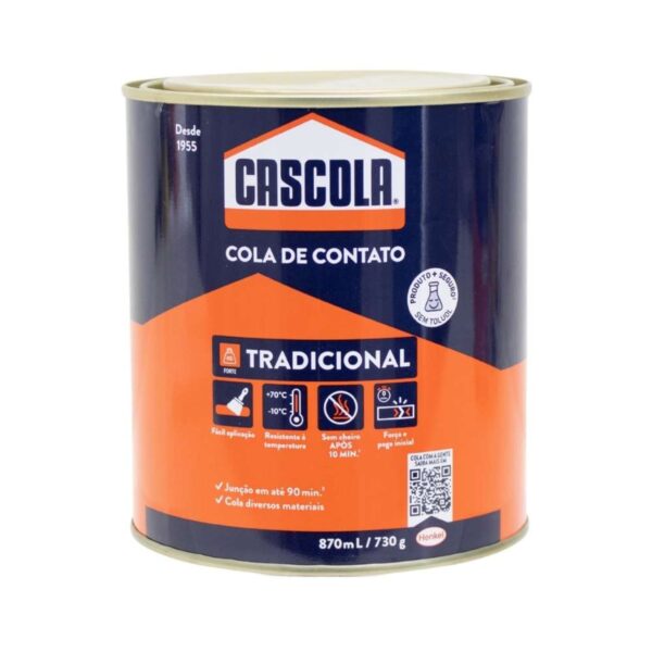 Adesivo Cola de Contato Tradicional sem Toluol 730g Henkel