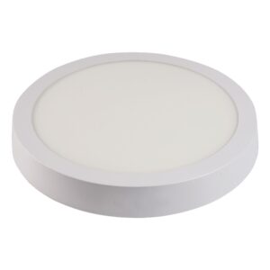 Painel LED de Sobrepor Home Redondo Luz Amarela Bivolt Bronzearte