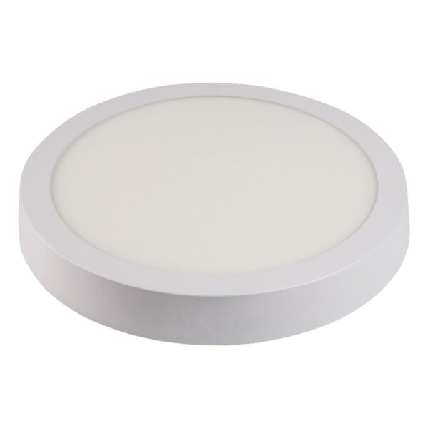 Painel LED de Sobrepor Home Redondo Luz Amarela Bivolt Bronzearte