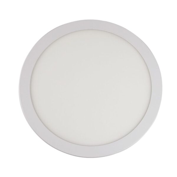 Painel LED de Embutir Slim Redondo Luz Branca Bivolt Bronzearte