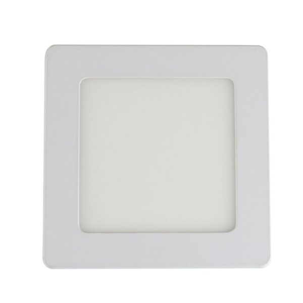 Painel LED de Embutir Slim Quadrado Luz Branca Bivolt Bronzearte