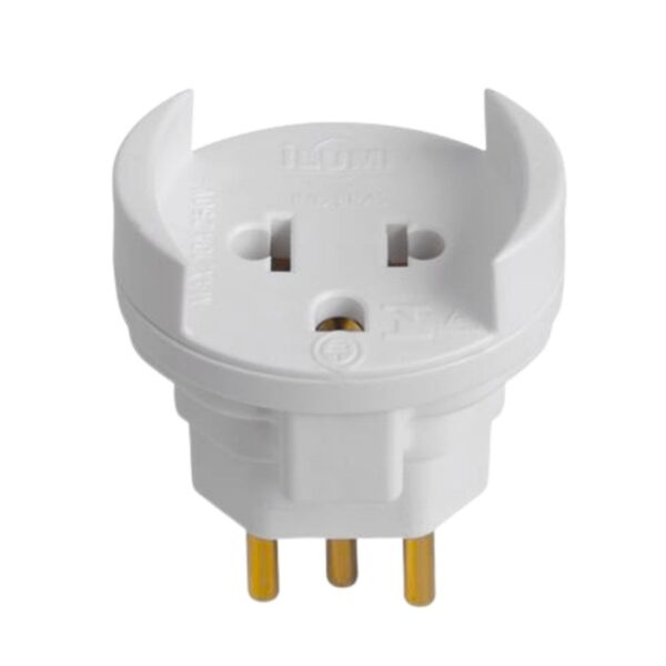 Adaptador 2P + T 10A 250V Ilumi