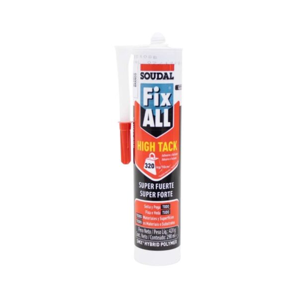 Selante Adesivo Fix All High Tack Branco 420g Soudal