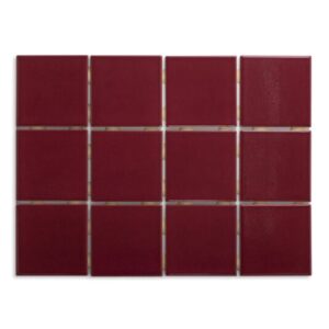 Revestimento Guindo Bold Brilhante Vermelho 10x10cm 1,95m2