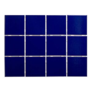 Revestimento Cobalto Bold Brilhante Azul 10x10cm 1,95m2
