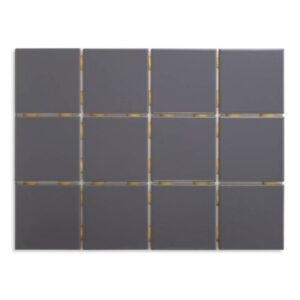 Revestimento Plomo Bold Acetinado Cinza 10x10cm 1,95m2