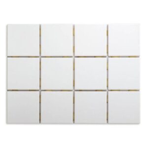 Revestimento White Bold Brilhante Branco 10x10cm 1,95m2
