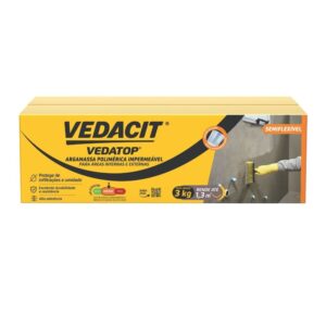 Argamassa Polimérica Impermeabilizante Vedatop 3Kg Vedacit