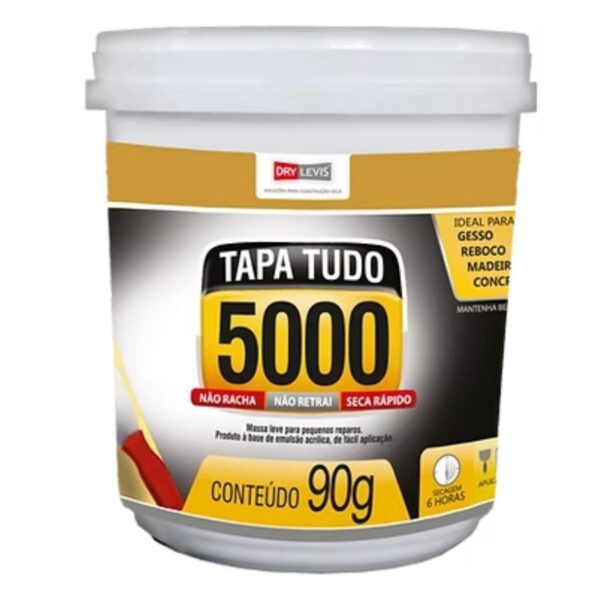 Massa Acrílica para Reparos Tapa Tudo 5000 90g Drylevis