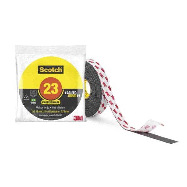 Fita Isolante Alta Tensão 19mm 10 Metros 3M