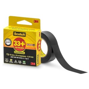 Fita Isolante Scoth 33+ 19mm 10 Metros 3M
