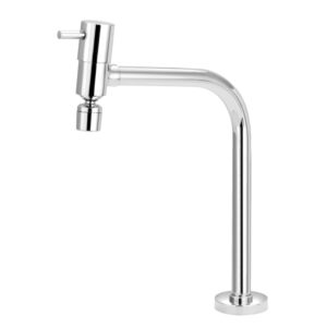 Torneira para Banheiro Mesa 1/4V Bica Alta Cromado Prática 6200 C99