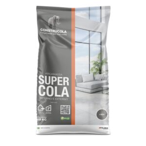Argamassa Interna/Externa Piso S/ Piso Supercola Cinza 20kg Construcola