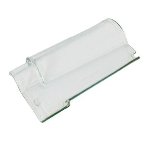 Telha Portuguesa de Vidro Texturizada Transparente 40×21,5cm Ibravir