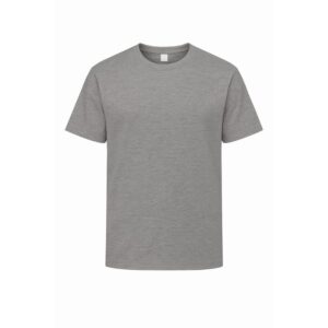 Camiseta Algodão/Poliéster Cinza Manga Curta Tockformes