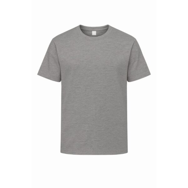 Camiseta Algodão/Poliéster Cinza Manga Curta Tockformes