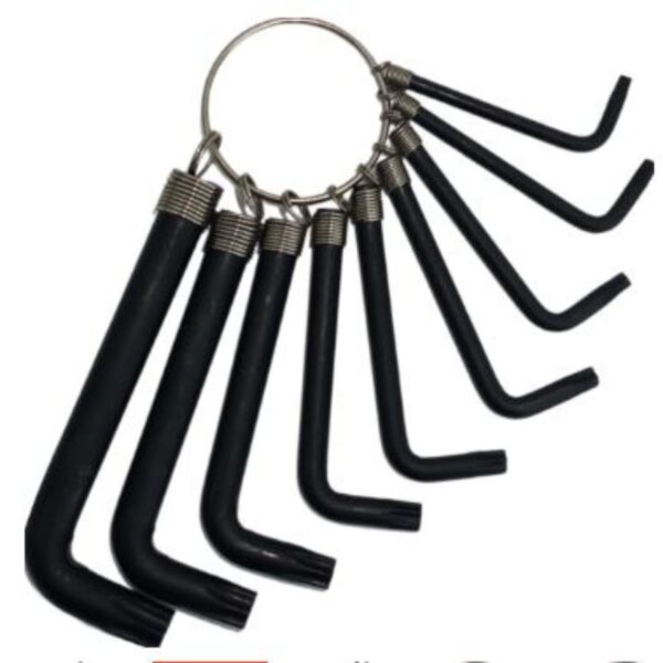 Jogo Chave Torx T10 – T50 9 Peças Sparta