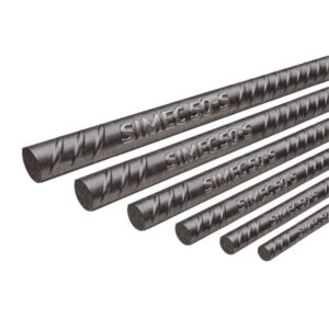 Vergalhão Aço Nervurado CA-50 8mm 5/16″ Barra 12m Simec