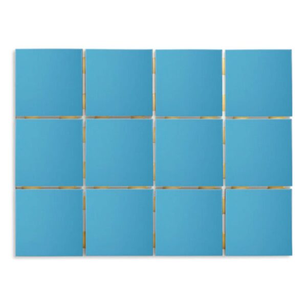 Revestimento Extra Telado Céu Bold Acetinado Azul Claro 10X10cm 1,95m2