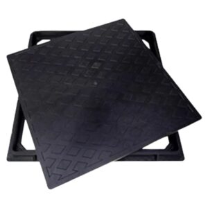 Tampão Polipropileno Preto 20x20cm Odem