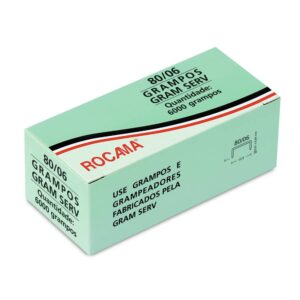 Grampo Tipo 80 6mm 6000 Grampos Rocama