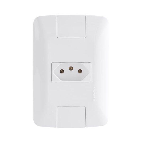 Conjunto Tomada 2P+T 10A 4×2 Aria Tramontina