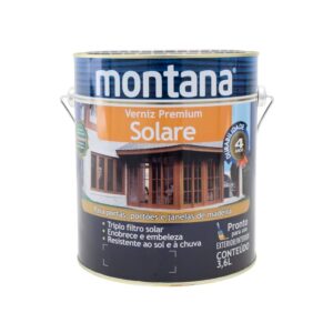 Verniz Premium Sintético Brilhante Solare Mogno Montana