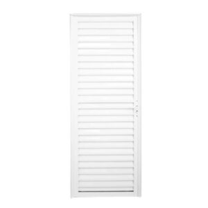 Porta Palheta Alumínio Branco 210x90cm Lux
