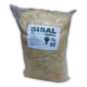 Saco Fibra de Sisal Vegetal para Drywall 2Kg América