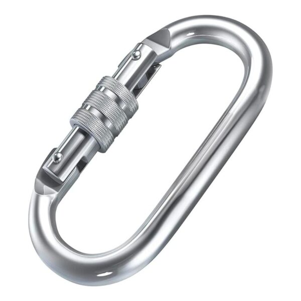 Mosquetão Oval DG1001 Classe B Roscado Degomaster