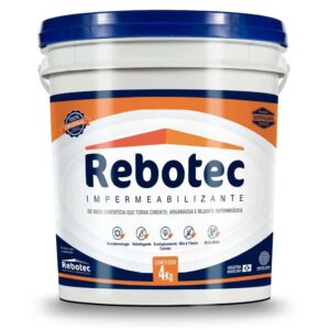 Impermeabilizante Hidrofugante 4kg Rebotec