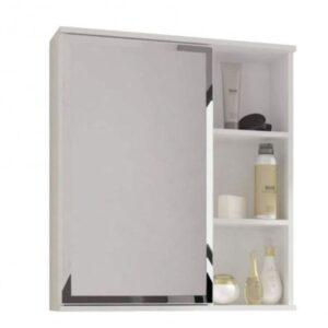 Espelheira para Banheiro Treviso 55,8cm Amendoa MGM Móveis