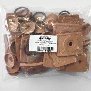 Kit Fixação para Telha PVC sem Parafuso Pacote 20 Un Lux Telhas