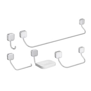 Kit Acessórios para Fixar Inox Pix com 5 peças Cromado