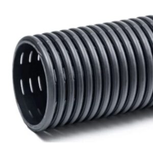 Tubo Dreno Corrugado 100mm Polietileno Preto 50m Cimflex