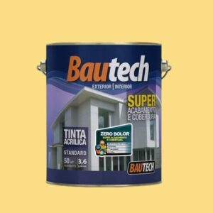 Tinta Standard Acrílica Fosco Zero Bolor 3,6L Bautech