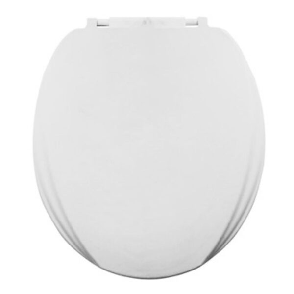 Assento Sanitário Almofadado Slim PP Oval