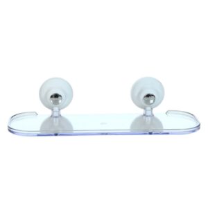 Porta Shampoo Reto para Banheiro 36x20cm Plástico ABS Alupox