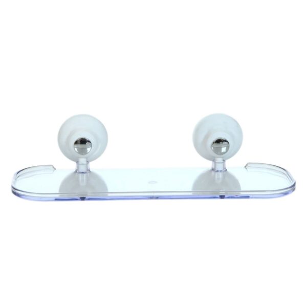 Porta Shampoo Reto para Banheiro 36x20cm Plástico ABS Alupox